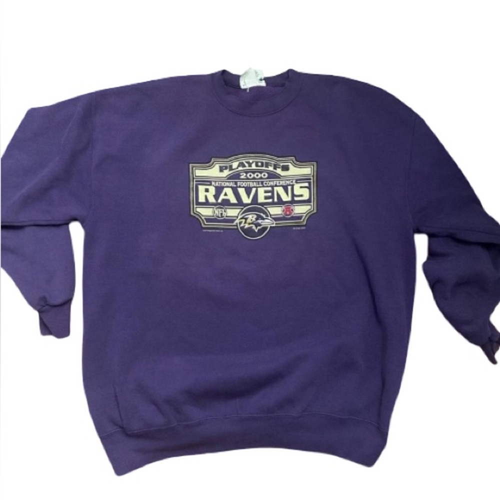 Y2k Vintage Playoff Ravens Men's Sweater